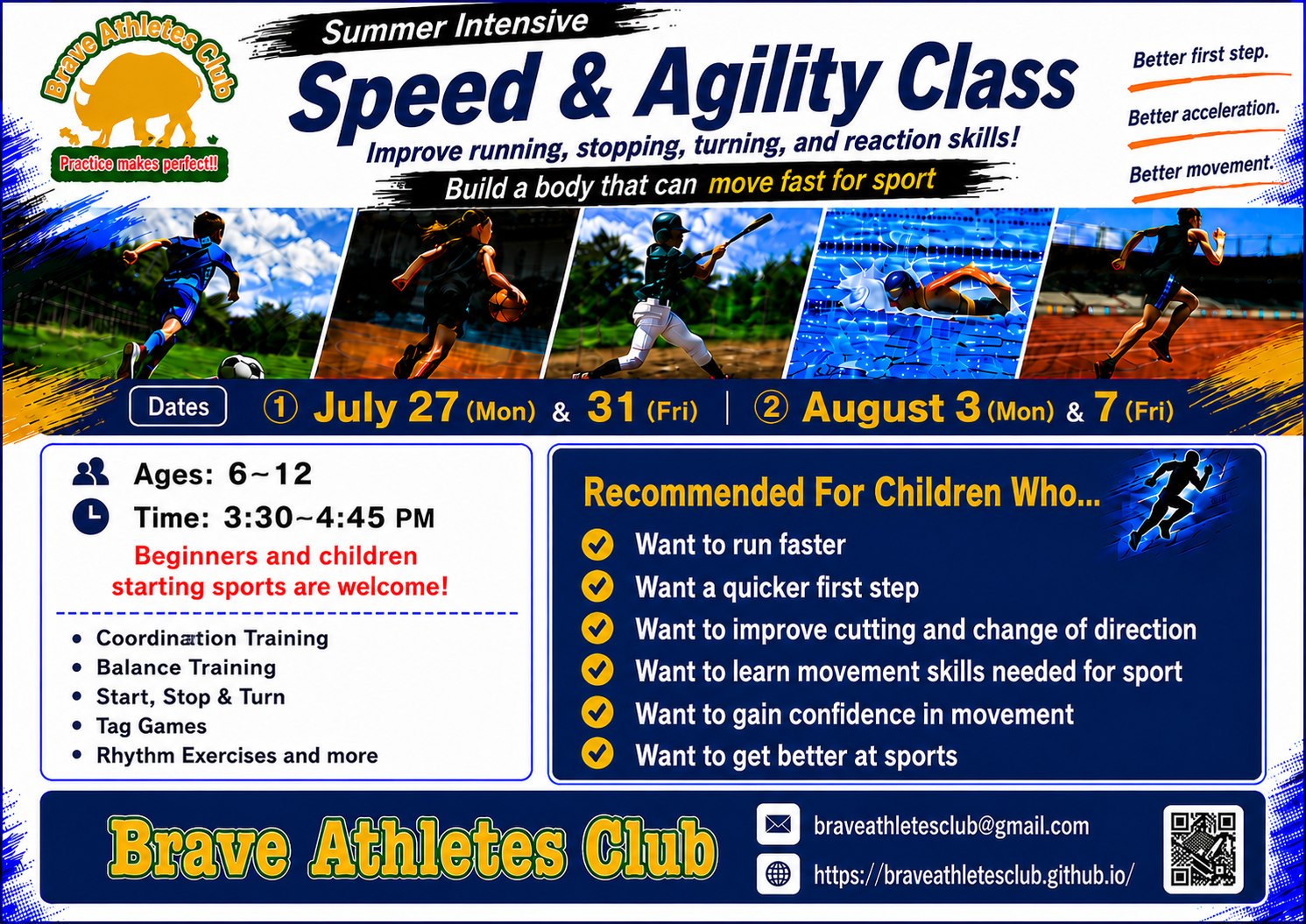 Speed & Agility Class